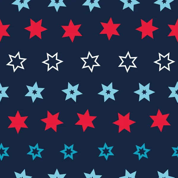 vektör temel yıldızlar mavi şeritsiz desen arkaplanı sağlar