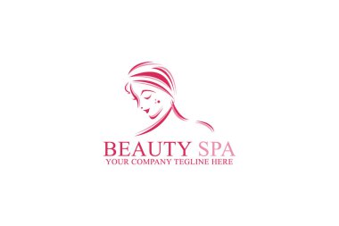 Güzellik Spa Logosu Tasarım Şablonu