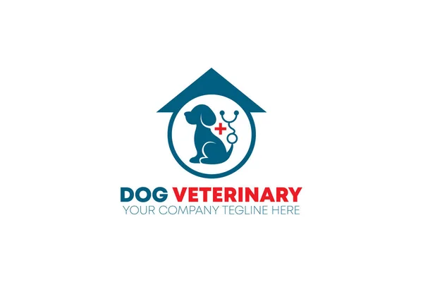 Köpek Veteriner Logosu Şablonu
