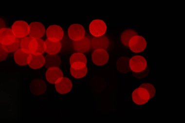 Zengin Red Bokeh. Arkaplanı Kutla.