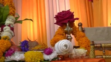 Lord Ganesha Hindistan 'da Düğün Töreni