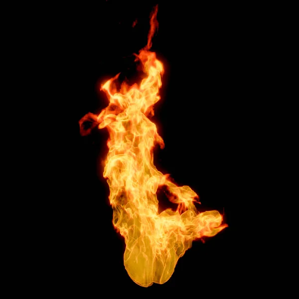 Tűz Sötét Textúra Háttér — Stock Fotó