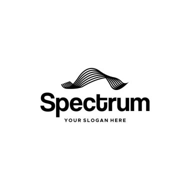Minimalist Spektrum Geometrik Sanat Logosu Tasarımı