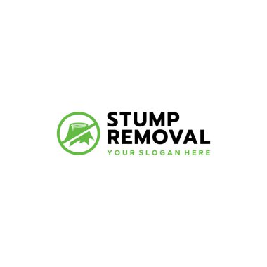 Minimalist tasarım STUMP REMOVEL logo tasarımı