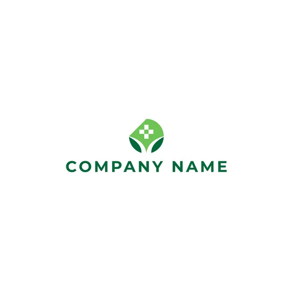 Minimalistyczny prosty design Projekt logo firmy NAME — Wektor stockowy