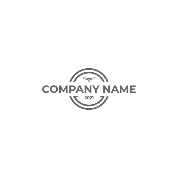 Minimalistyczny prosty design Projekt logo firmy NAME — Wektor stockowy