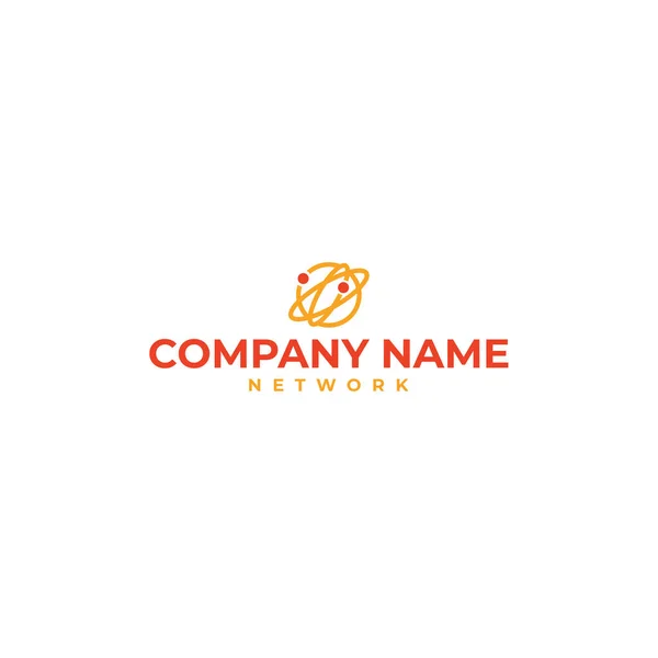 Minimalistyczny prosty design Projekt logo firmy NAME — Wektor stockowy