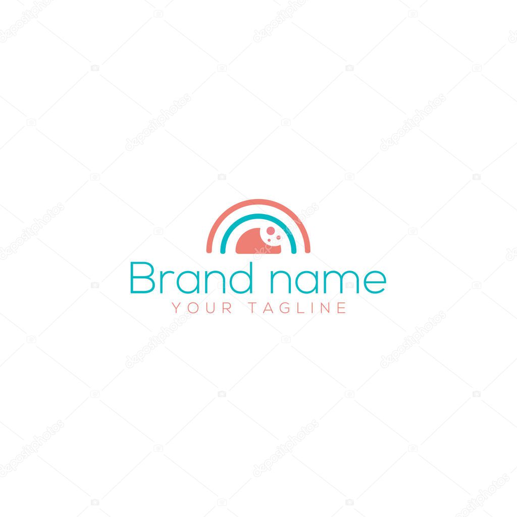 Minimalist design simple Brand Name logo design 