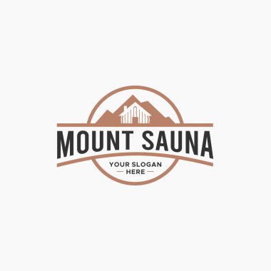 Vintage Mound SaUNA Gayrimenkul Logosu Tasarımı