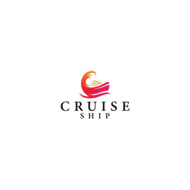 Modern tasarım CRUISE Su Gemisi logosu tasarımı