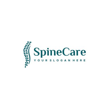 Modern tasarım SPINE öz bakım logo tasarımı