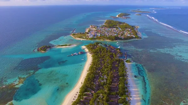 Resort Islands Pacific Ocean Honeymoon Maldives — Stock Photo, Image