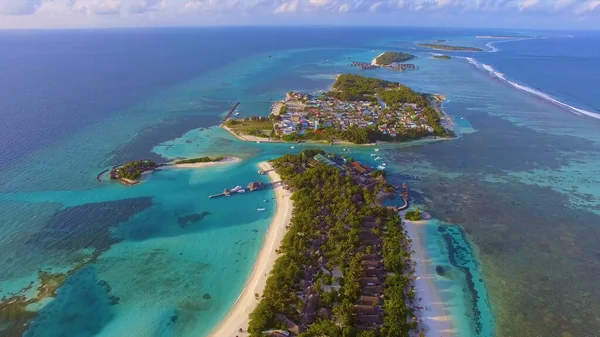 Resort Islands Pacific Ocean Honeymoon Maldives — Stock Photo, Image