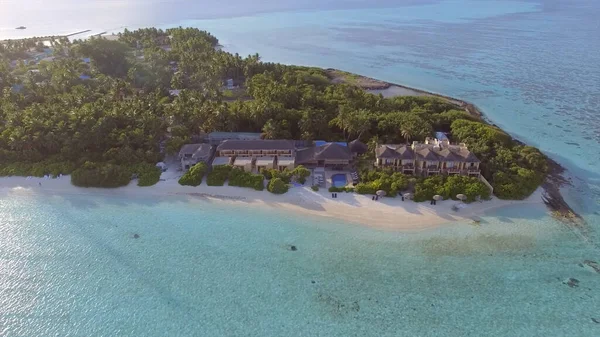Hotel Pool Shores Paradise Island Maldives — Stock Photo, Image