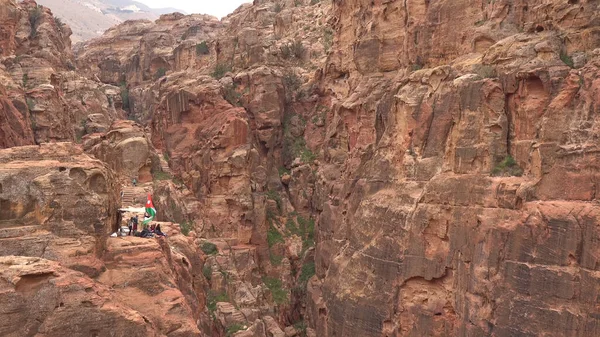 Khubta Trail Petra Jordânia Património Mundial — Fotografia de Stock