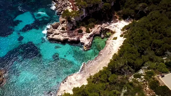 Cala Almunia Imagens Praia Maiorca — Fotografia de Stock