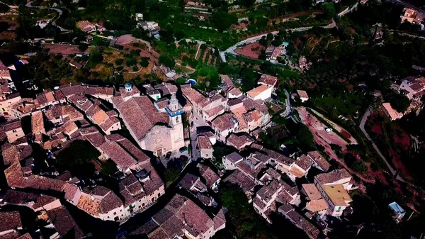 Valldemssa Stad Spanje Het Noorden Van Het Eiland Mallorca — Stockfoto