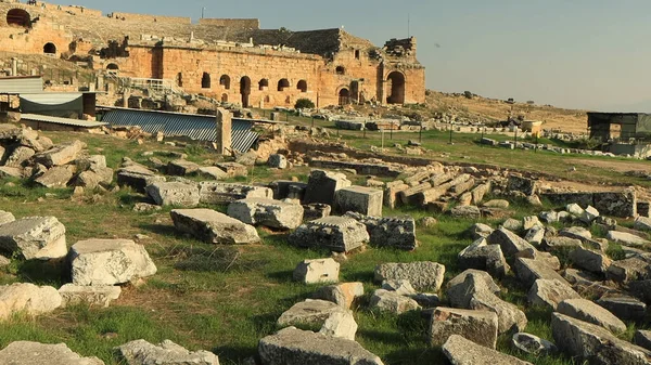 Herapolis Beroemdste Thermaalbad Van Turkije — Stockfoto