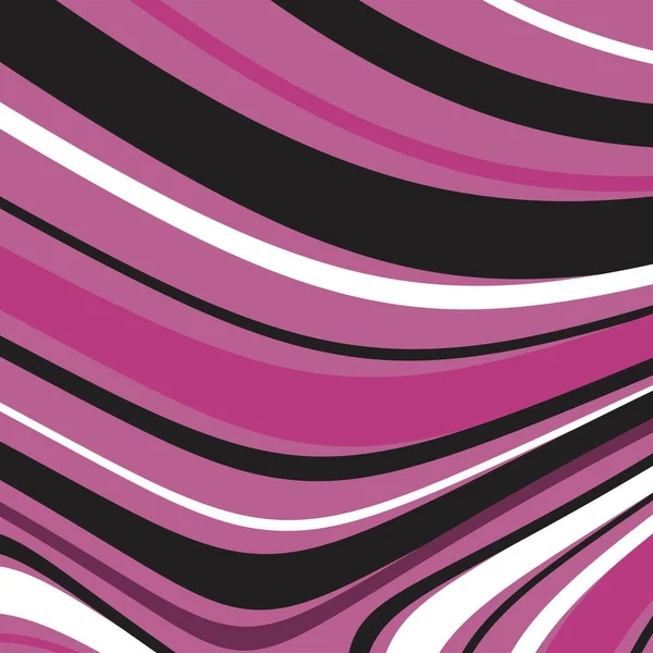 Beautiful Wavy Smooth Curved Pattern Vector Illustration Background Design Colors — ストックベクタ