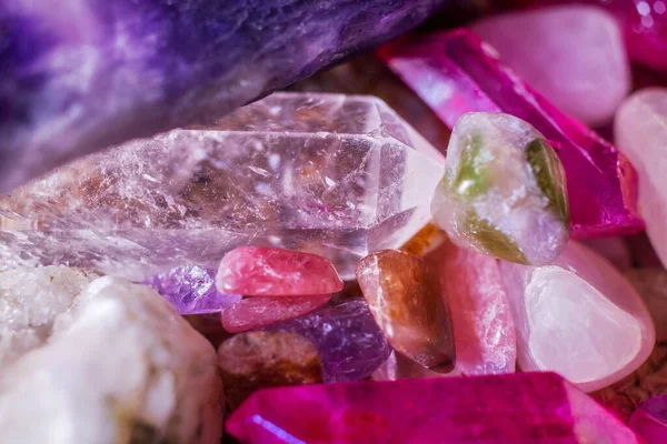 Toptan Kristal Mineral Taşları — Stok fotoğraf