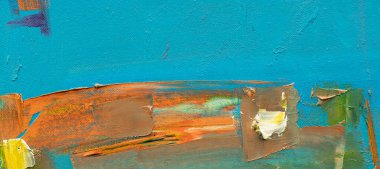 Renkli soyut resim dokusu 