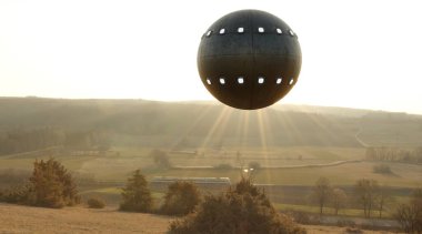 UFO 'nun fotorealistik görselleştirmesi, 3 boyutlu canlandırma