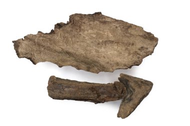 Eski yıpranmış ağaç kabuğunu kapatın. Tabela şeklinde ve beyaz arka plan kavramında bir ok altında orijinal işaret levhası olarak kullanılacaktır.