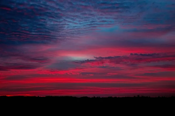 Hermoso Fondo Del Cielo Con Nubes Después Del Atardecer —  Fotos de Stock