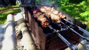# Yaz günü ızgarada kebap #
