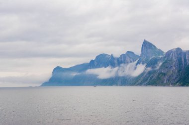 Norveç 'teki Dağdan Görünüm