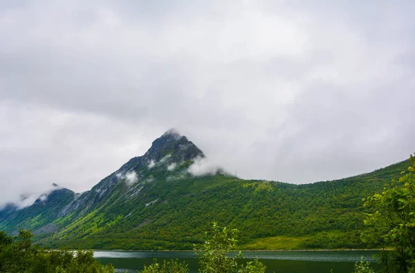 Pohled z hor v Norsku — Stock fotografie