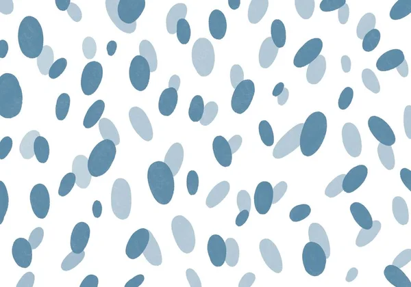 Círculos Fondo Azul Pastel Óvalos Fondo Confeti Blanco Azul Suave —  Fotos de Stock