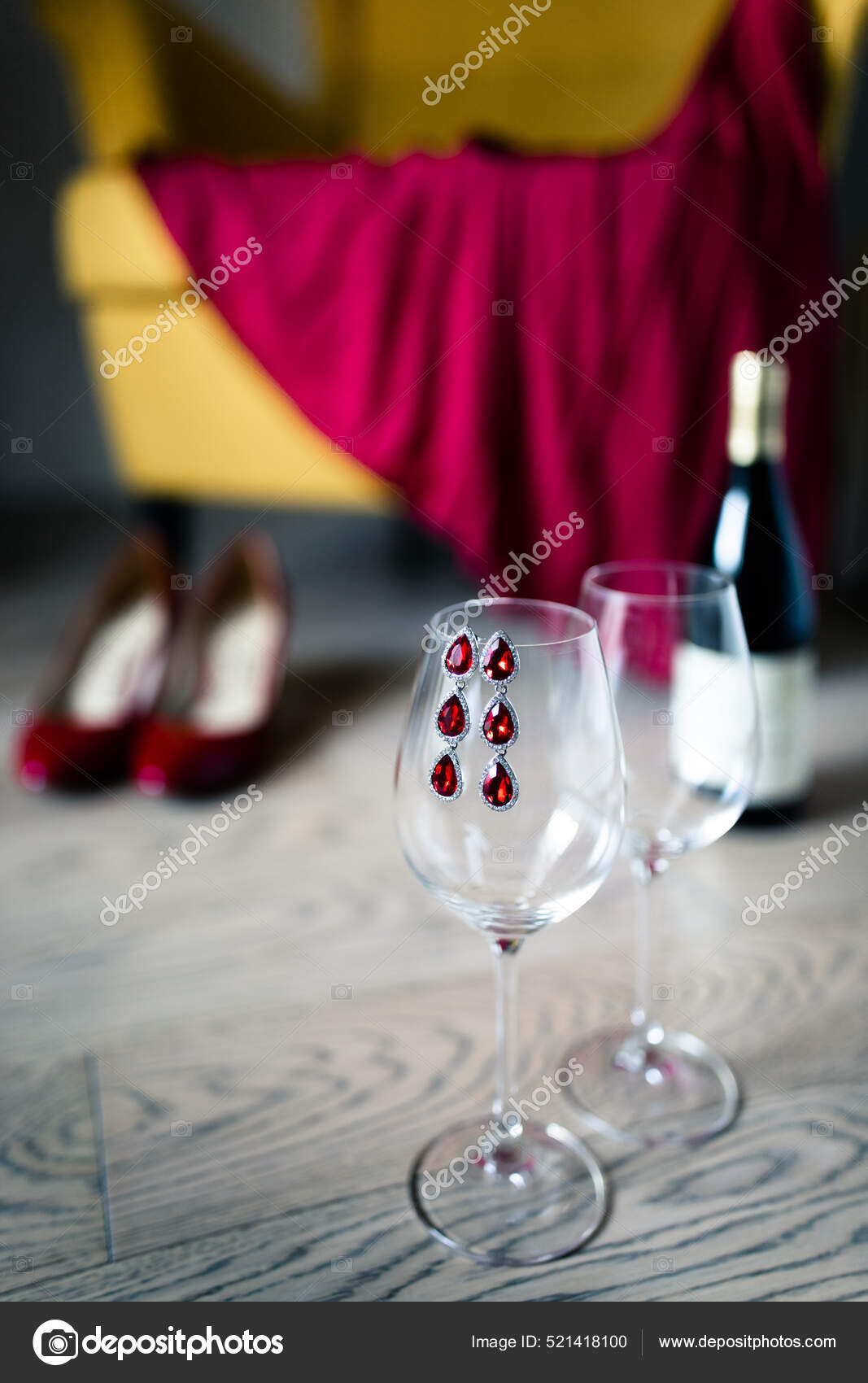 Wine shop evening shoes