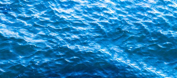 Fundo Azul Brilhante Mar Talvez Canais Piscinas Podem Ser Usados — Fotografia de Stock