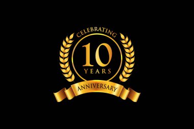 10. yıl dönümü logo tasarımı