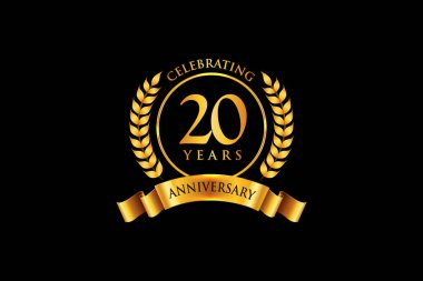 20. yıl dönümü logo tasarımı