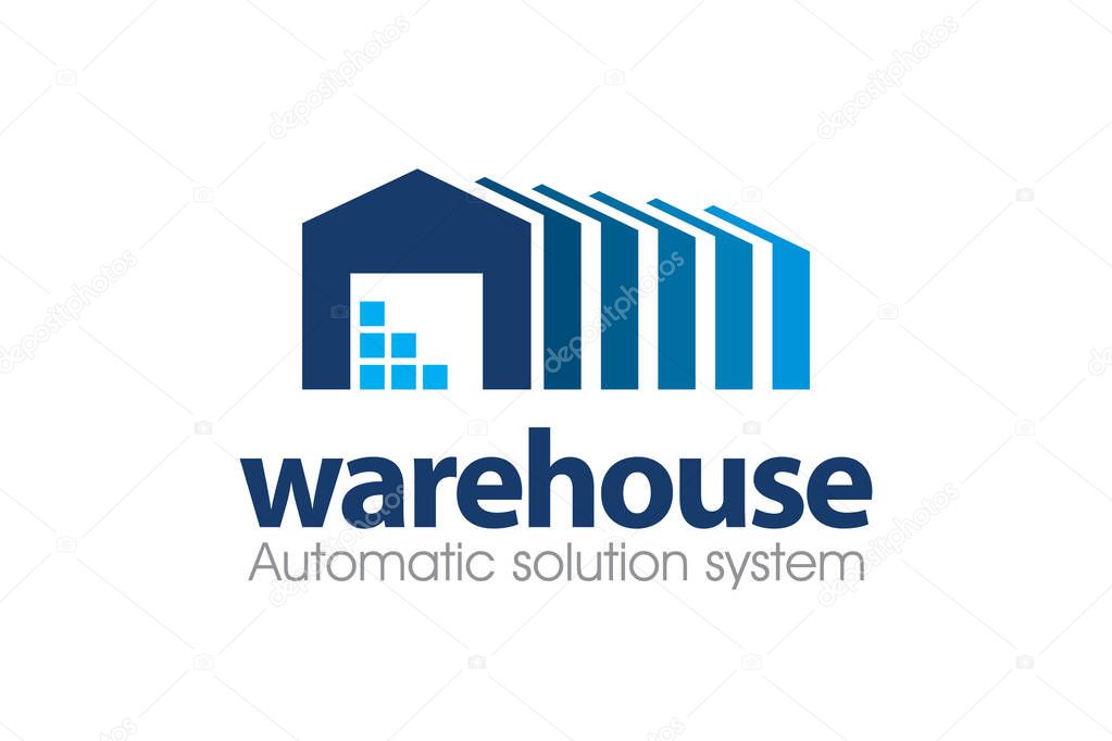 Creative logo for the logistics company that has warehouses. perfect for Storage warehouses company
