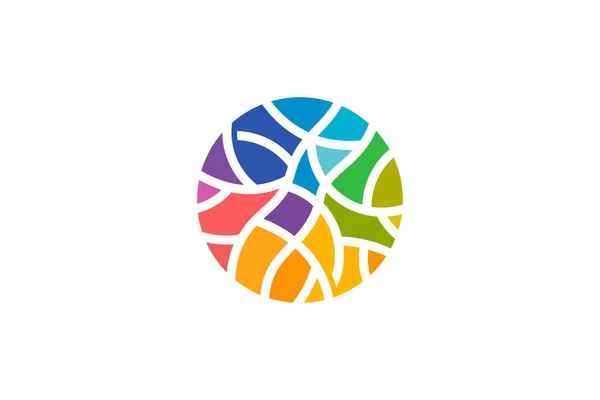 Креативный Дизайн Логотипа Белом Фоне — стоковый вектор