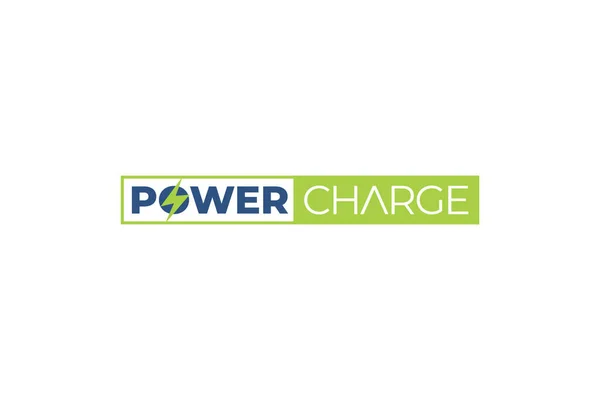 Illustration Vector Graphic Modern Electric Charging Car Logo Design Template — Stock Vector