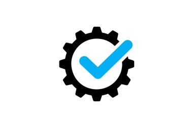 İşaretleme simgesi veya logo tasarım şablonu çizimi