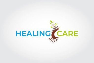 Çevre dostu sağlık vektörüyle Şifa Terapisi Ağacı 