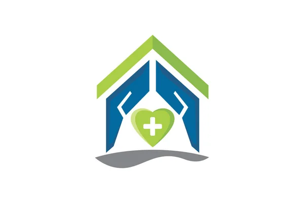 Şiniz Için Klinik Logo Şablonu — Stok Vektör