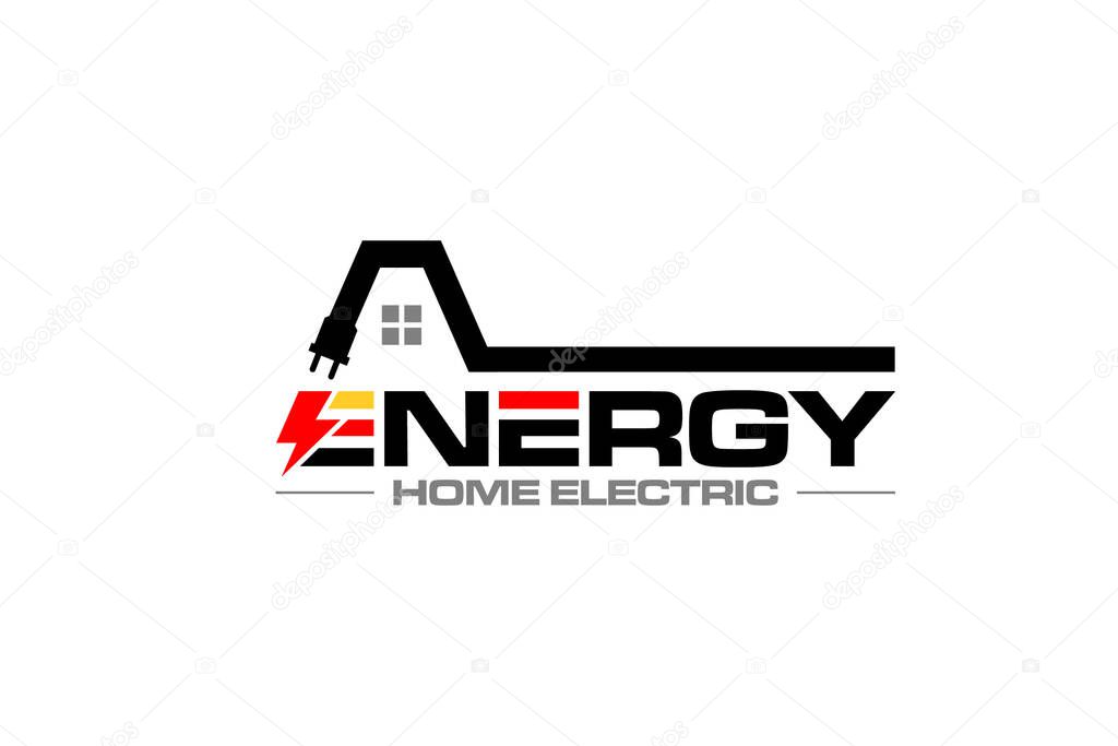 Illustration graphic vector of electric power, energy and Thunder electricity concept logo design template