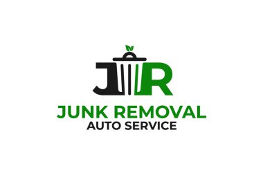 Çöp temizleme çözüm hizmetleri logo tasarım şablonu grafiği