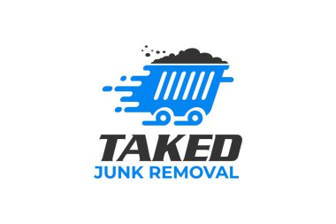 Çöp temizleme çözüm hizmetleri logo tasarım şablonu grafiği