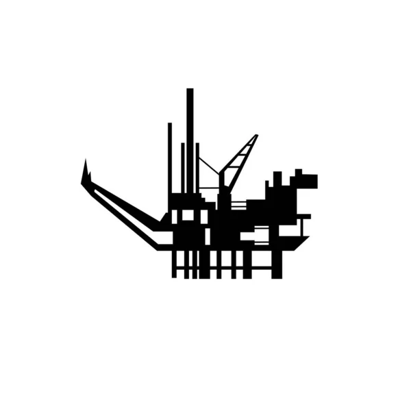 Und Gasplattform Symbol Für Ihr Design Vektorillustration — Stockvektor