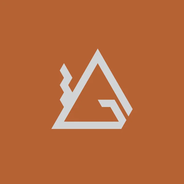 Abstract House Icon Logo Vector Illustration — Stockvektor
