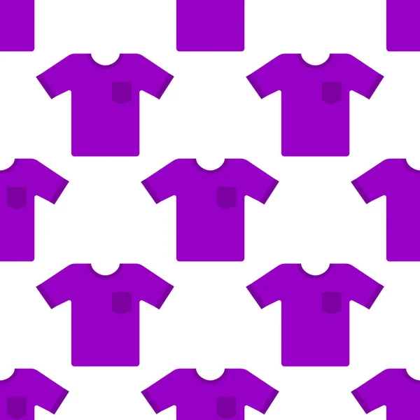 Shirt Seamless Pattern Background Vector Illustration — 스톡 벡터