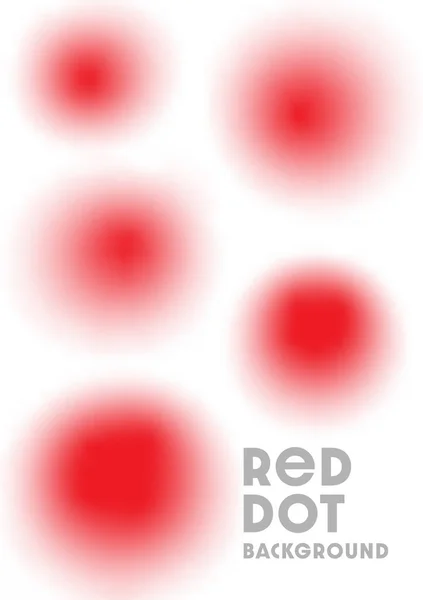 Piros Kör Gradiens Absztrakt Háttér Vektor Élénk Színű Modern Textúra — Stock Vector