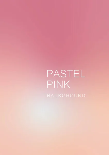 Pastel pembe gradyan soyut arka plan vektörü. Güzel renk ışık deseni, yumuşak tatlı tatlı rüya gibi doku, sanat grafiği bulanıklığı. Pankart, kapak, arkaplan, duvar kağıdı için moda illüstrasyon. 
